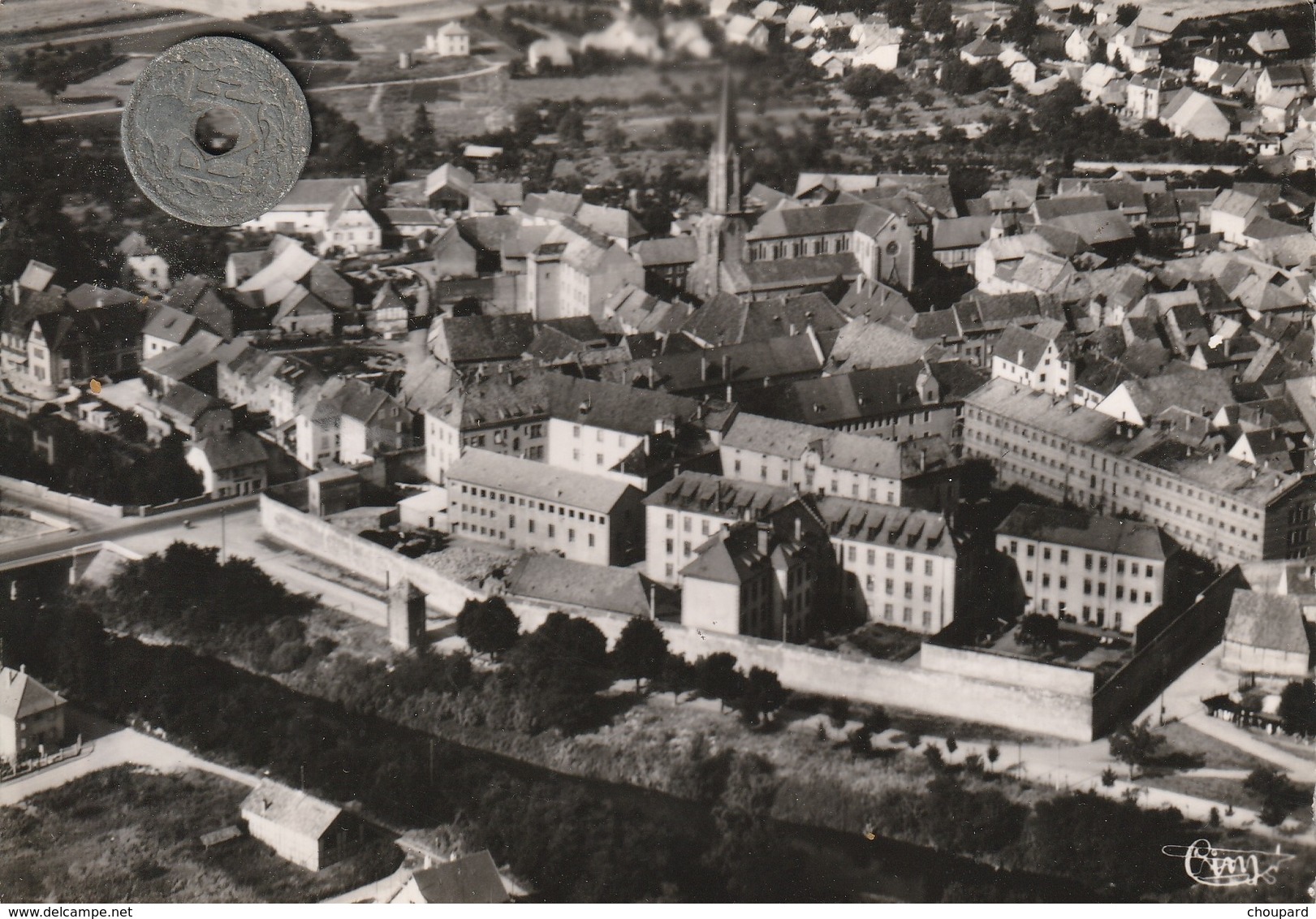 68 - Carte Postale Semi Moderne Dentelée De  ENSISHEIM    Vue Aérienne - Altri & Non Classificati