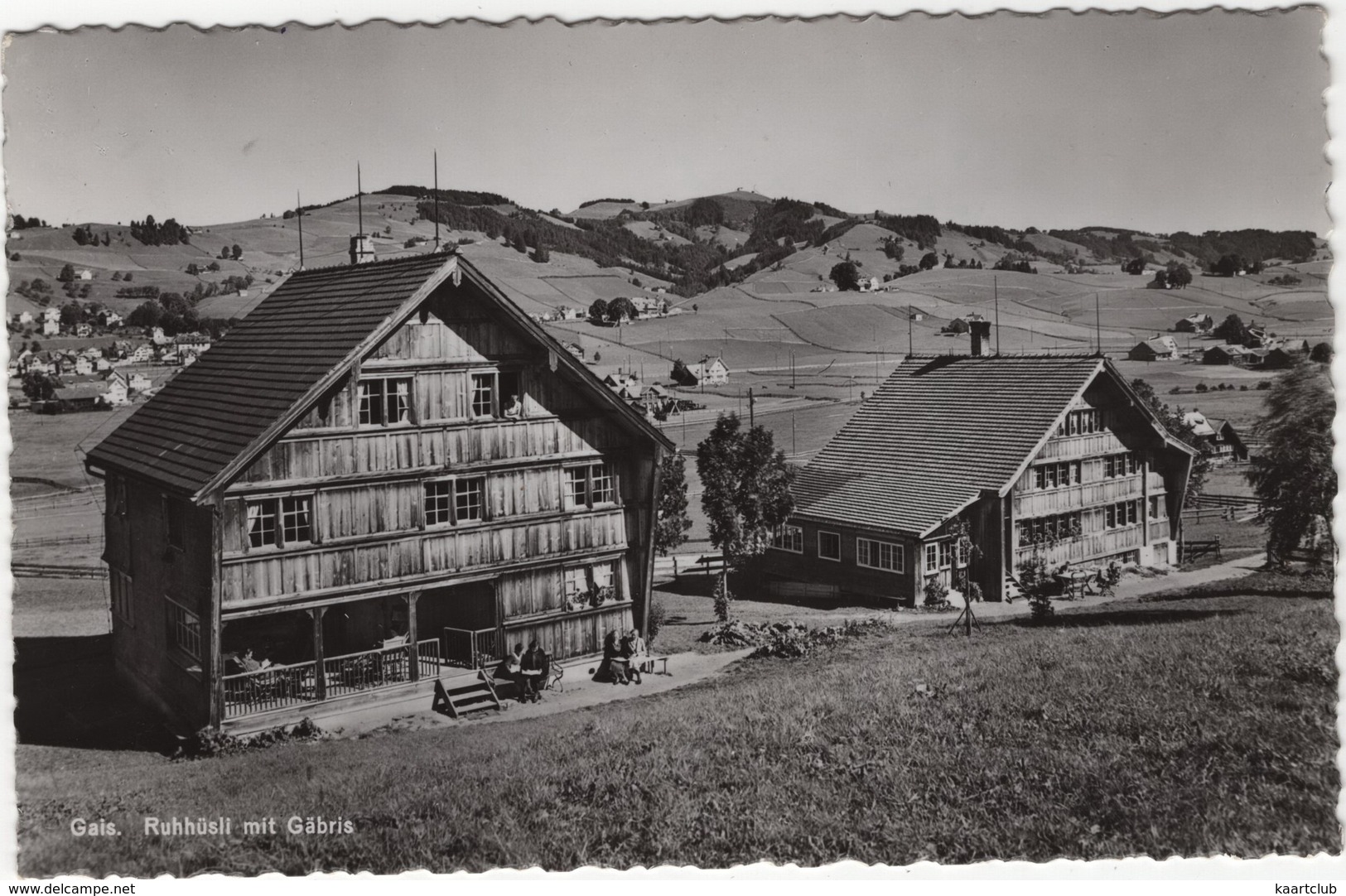 Gais. Ruhhüsli Mit Gäbris   - (Suisse/Schweiz) - 1940 - Gais