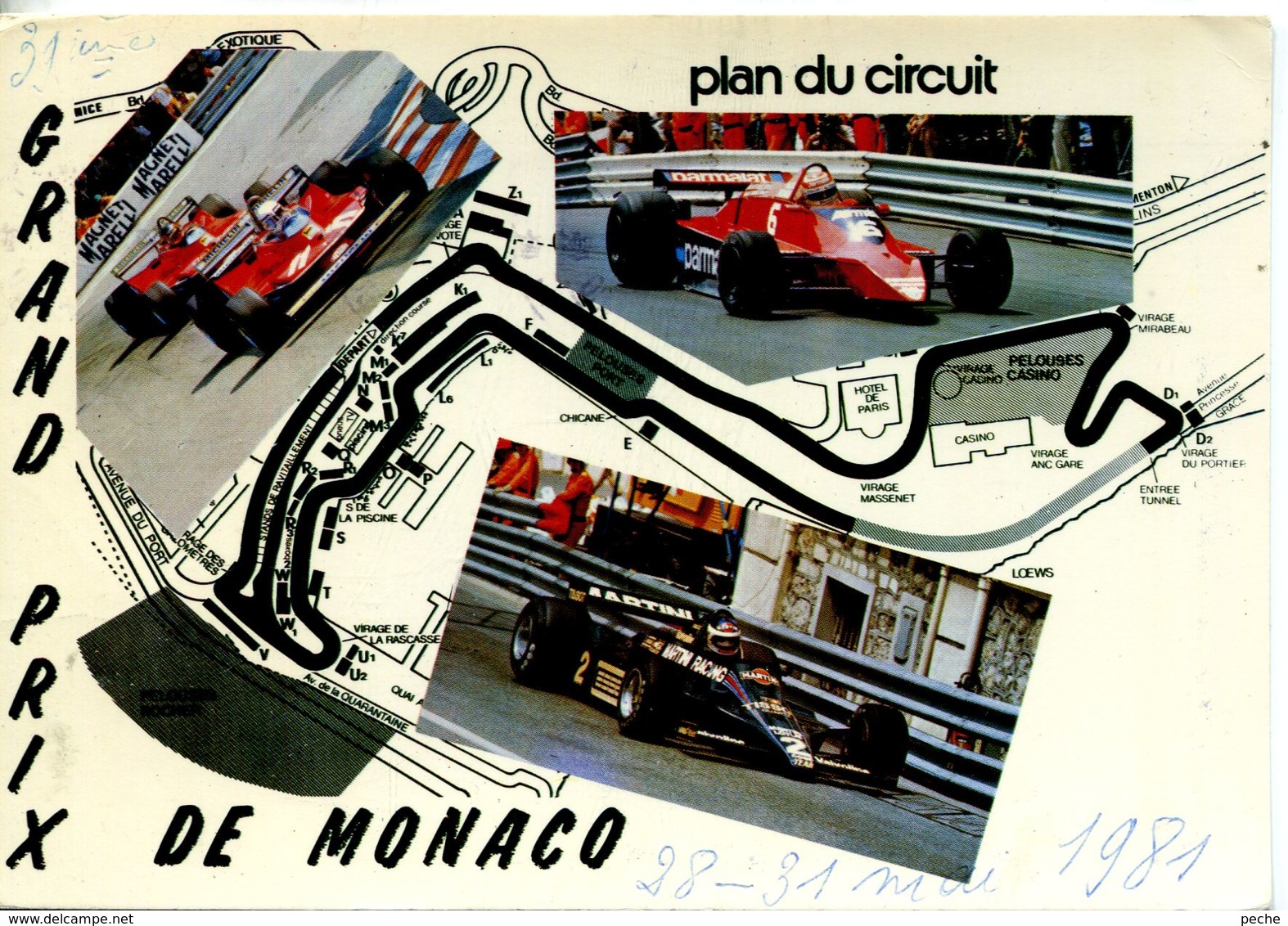 N°2122 T -cpsm Grand Prix De Monaco - - Grand Prix / F1