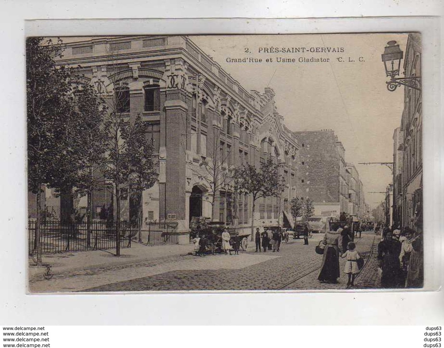 LE PRE SAINT GERVAIS - Grand Rue Et Usine Gladiator - Très Bon état - Le Pre Saint Gervais