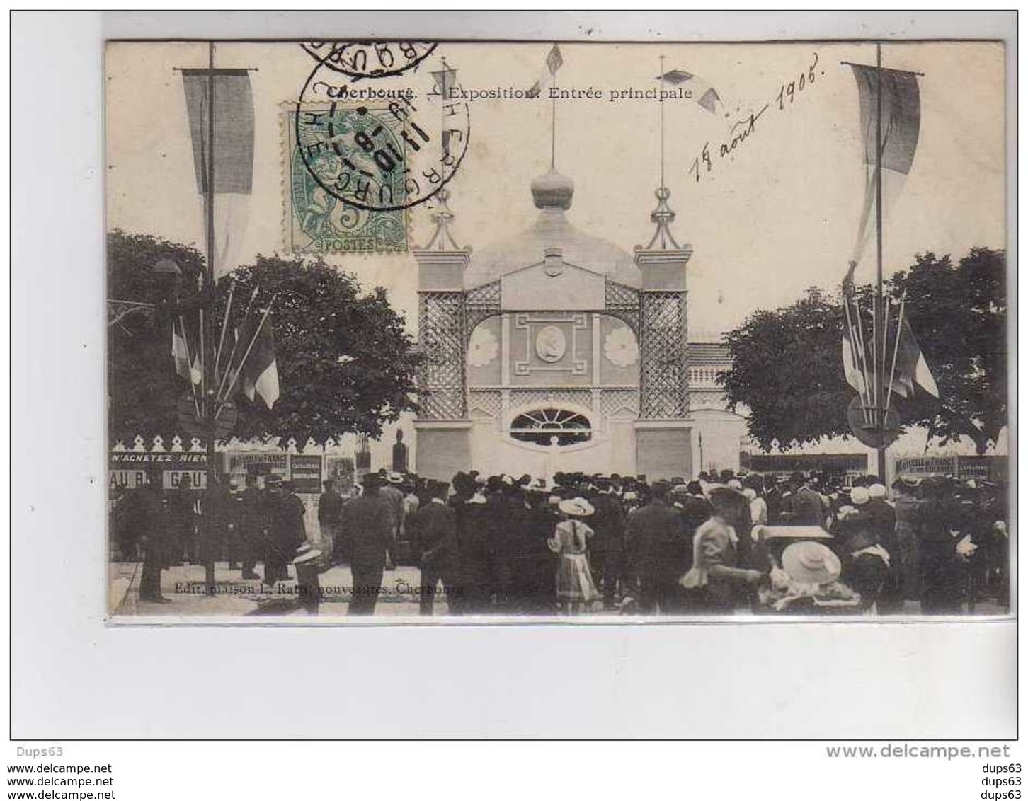 CHERBOURG - Exposition - Entrée Principale - Très Bon état - Cherbourg