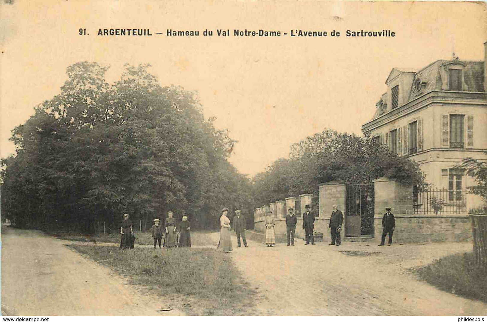 VAL D'OISE  ARGENTEUIL  Hameau Du Val Notre Dame - Argenteuil