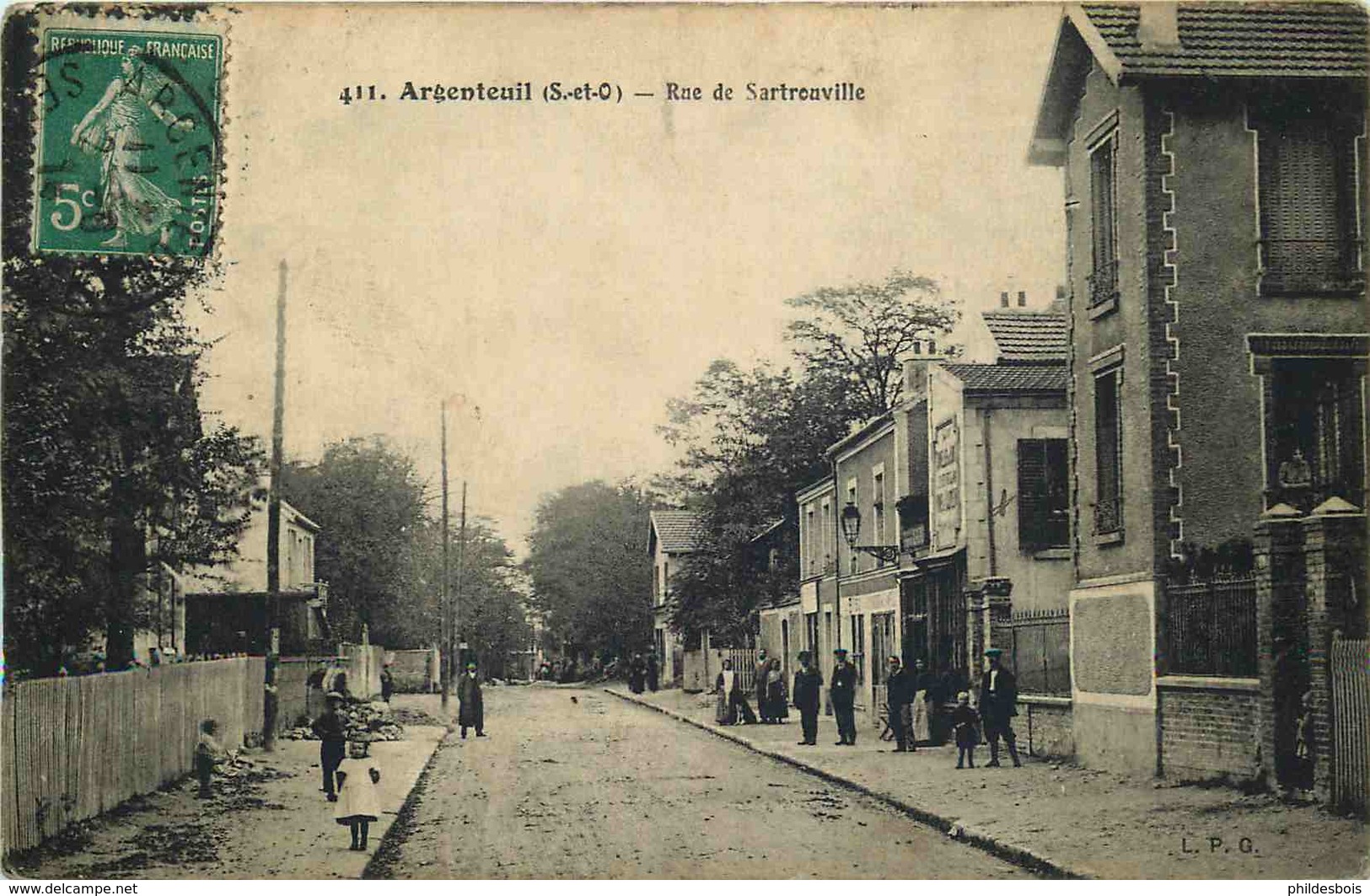 VAL D'OISE  ARGENTEUIL  Rue De Sartrouville - Argenteuil