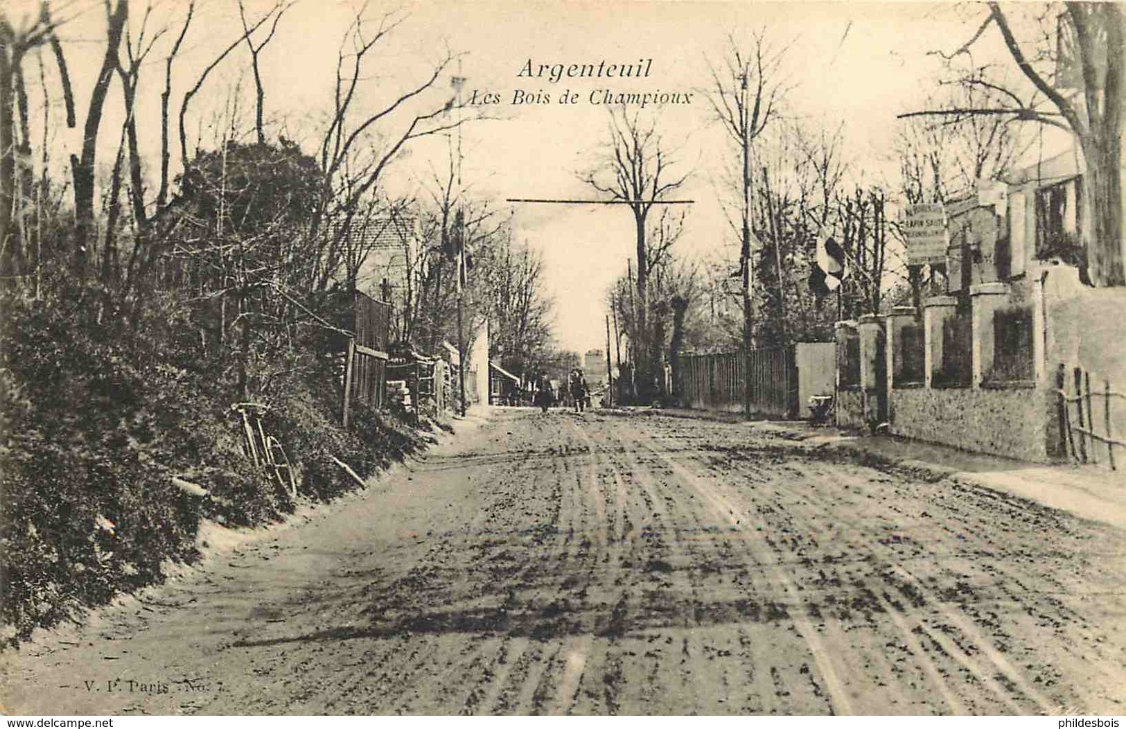 VAL D'OISE  ARGENTEUIL  Les Bois Champioux - Argenteuil