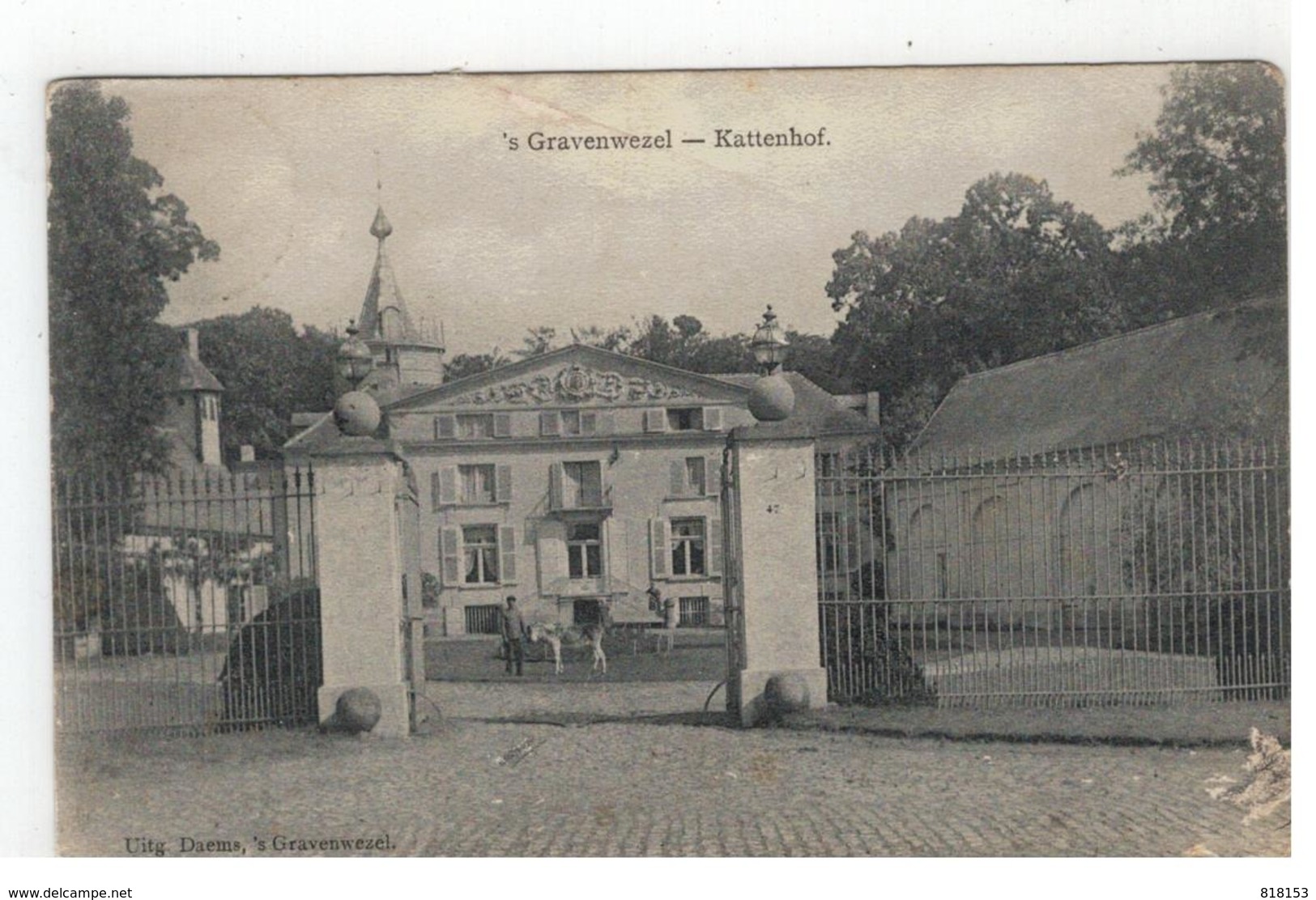 's Gravenwezel  - Kattenhof  1912 (toestand Zie Scan) - Schilde