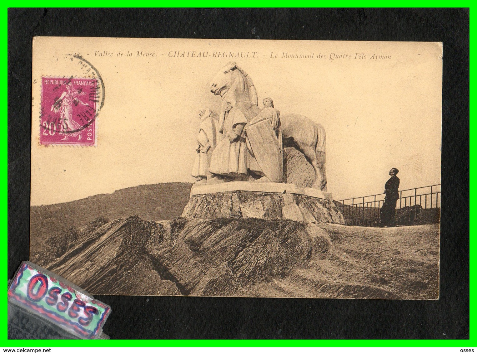 Vallée De La Meuse CHATEAU REGNAULT.Monument Des Quatre Fils Aymon(recto Verso) - Sonstige & Ohne Zuordnung