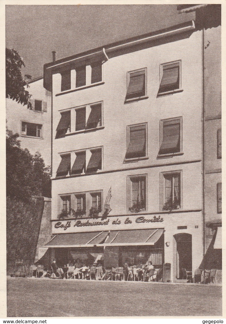 LAUSANNE - Café-Restaurant De La Comète , Place Du Tunnel 6 - Lausanne