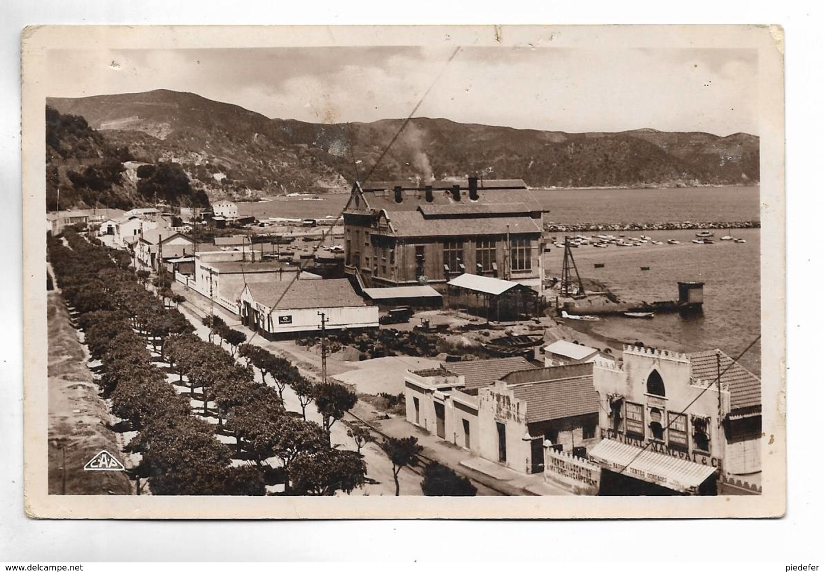 ALGERIE - PHILIPPEVILLE - La Centrale Et Le Skida - Carte Glacée - Autres & Non Classés