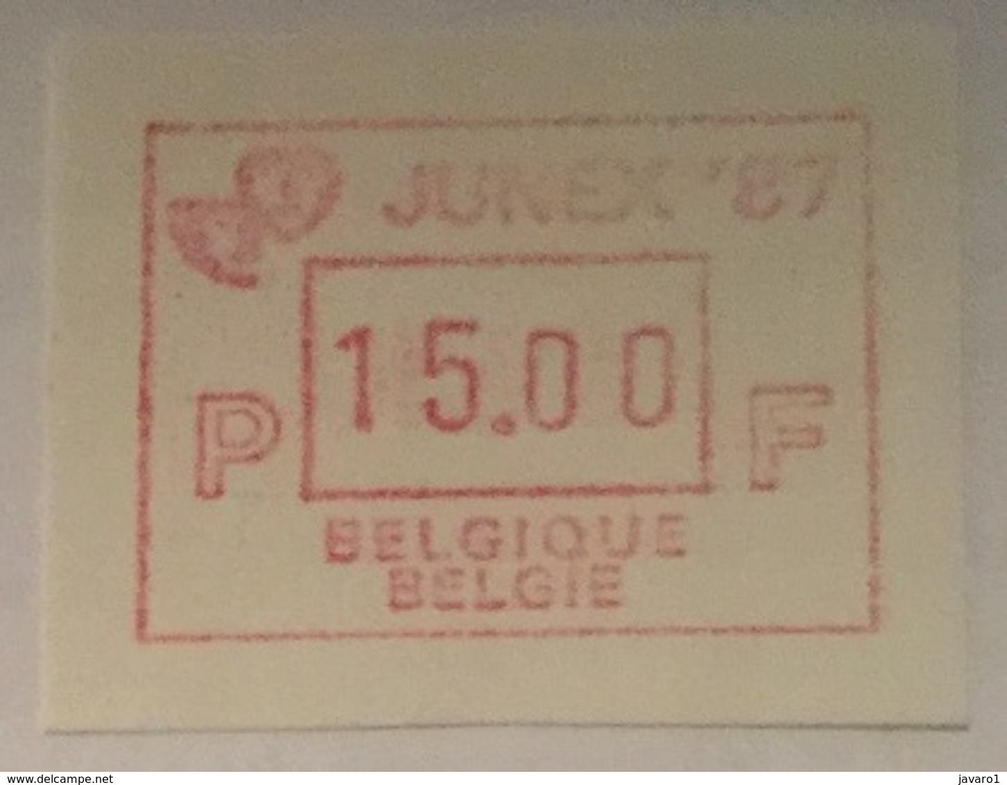 BELGIUM : 15 Vignets  JUNEX 1987 1 To 15 BFR  MNH - Andere & Zonder Classificatie