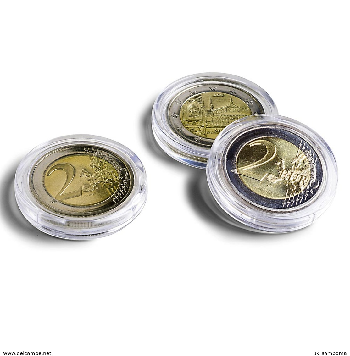 Coin Capsules ULTRA, Inside Diameter 27 Mm, Pack Of 100 - Materiale