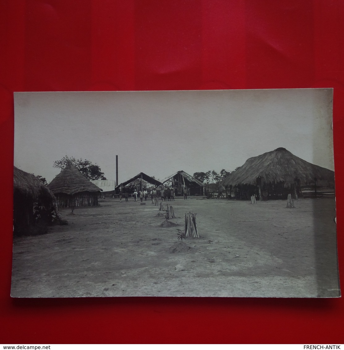 CARTE PHOTO SOUDAN VILLAGE PHOTOGRAPHE MARCEL LAUROY - Sudán