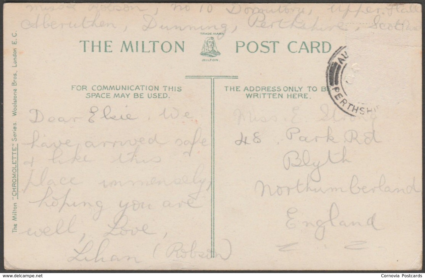 Kendal Castle, Westmorland, C.1905 - Milton Chromolette Postcard - Kendal