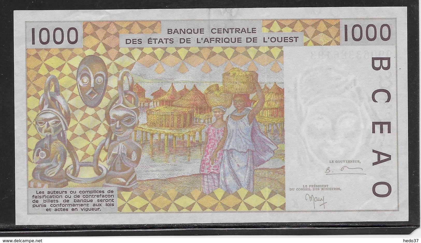 Sénégal - 1000 Francs - Pick N°711Ki - SUP - Sénégal