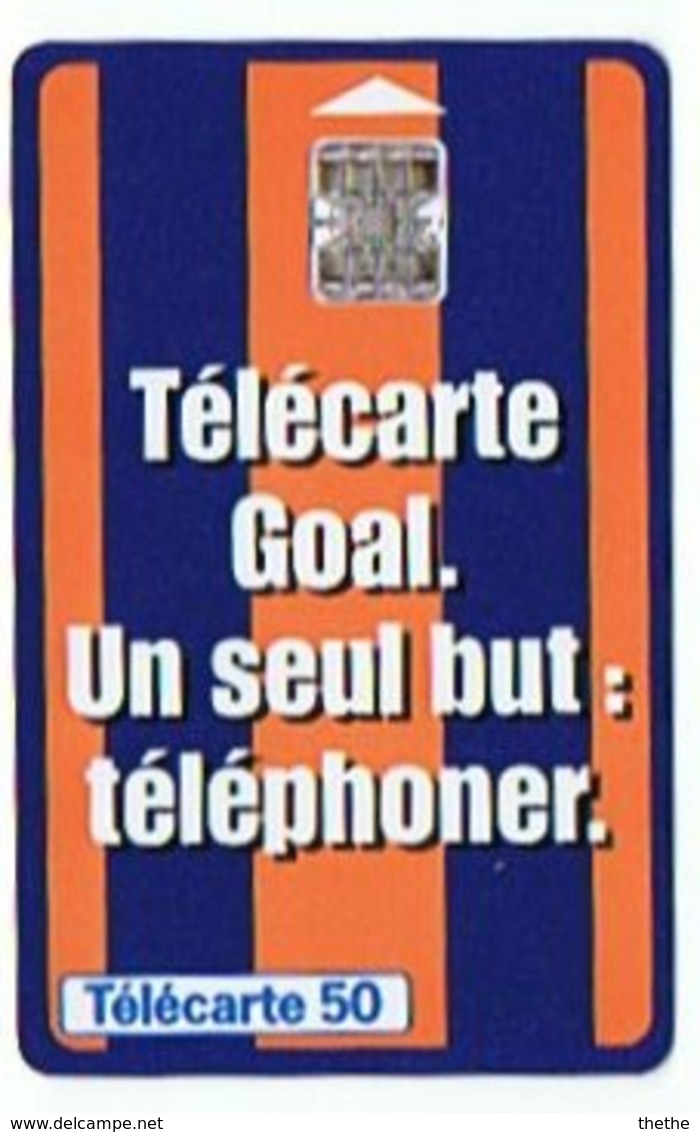 TELECARTE GOAL UN SEUL BUT : TELEPHONER - 50 Unités - Jeux