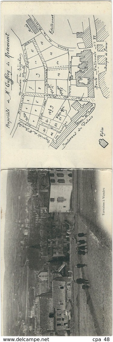 LOZERE : Mende, "Terrains A Vendre", Propriété De Mr Guffroy De Rosemont, Quartier De Séjalan, TRES RARE... - Mende