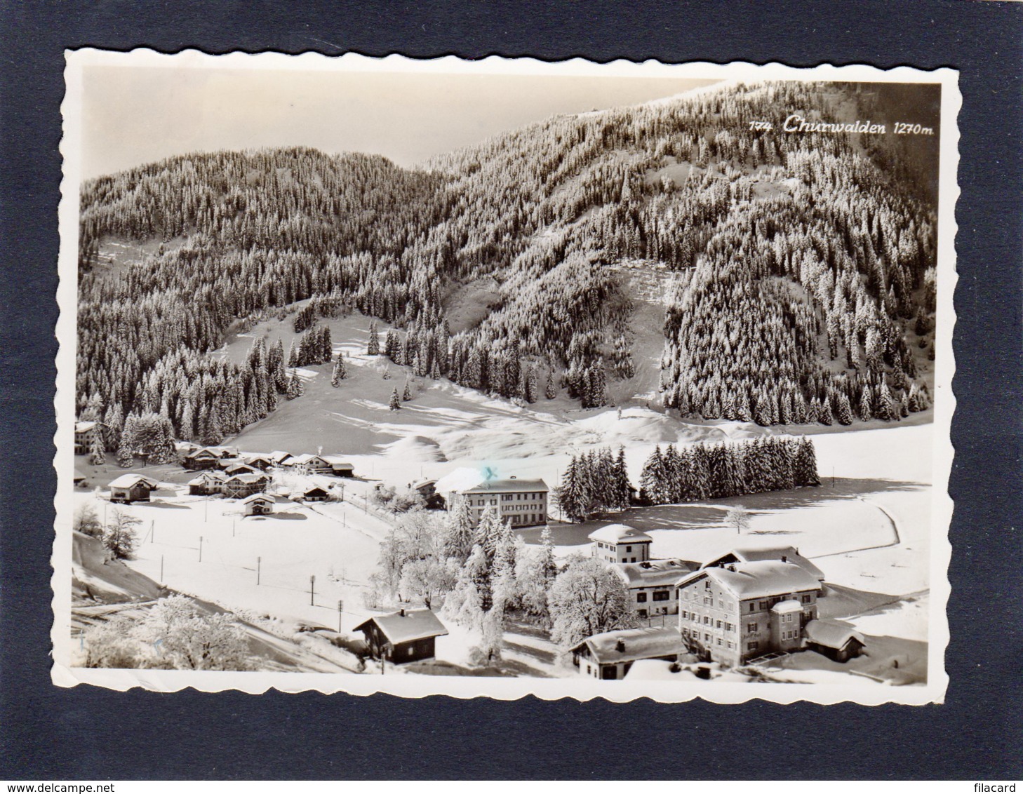 91084     Svizzera,    Churwalden,  VG  1951 - Churwalden