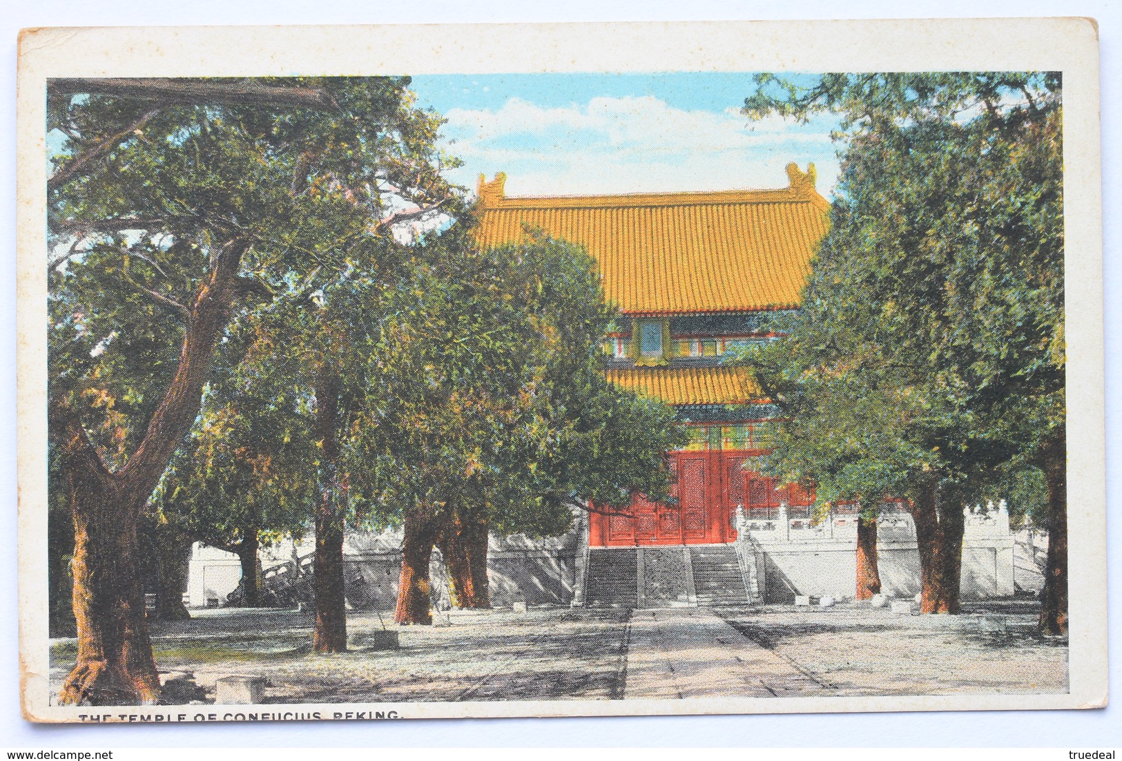 The Temple Of Confucius, Peking, China - China