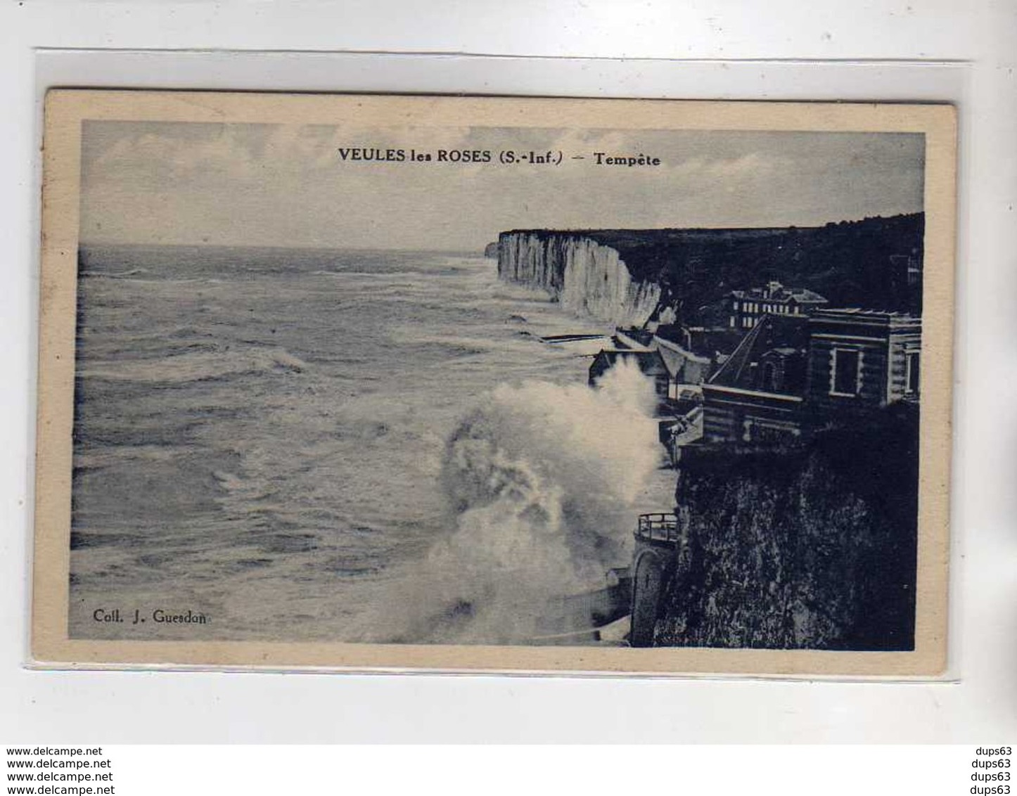 VEULES LES ROSES - Tempête - Très Bon état - Veules Les Roses