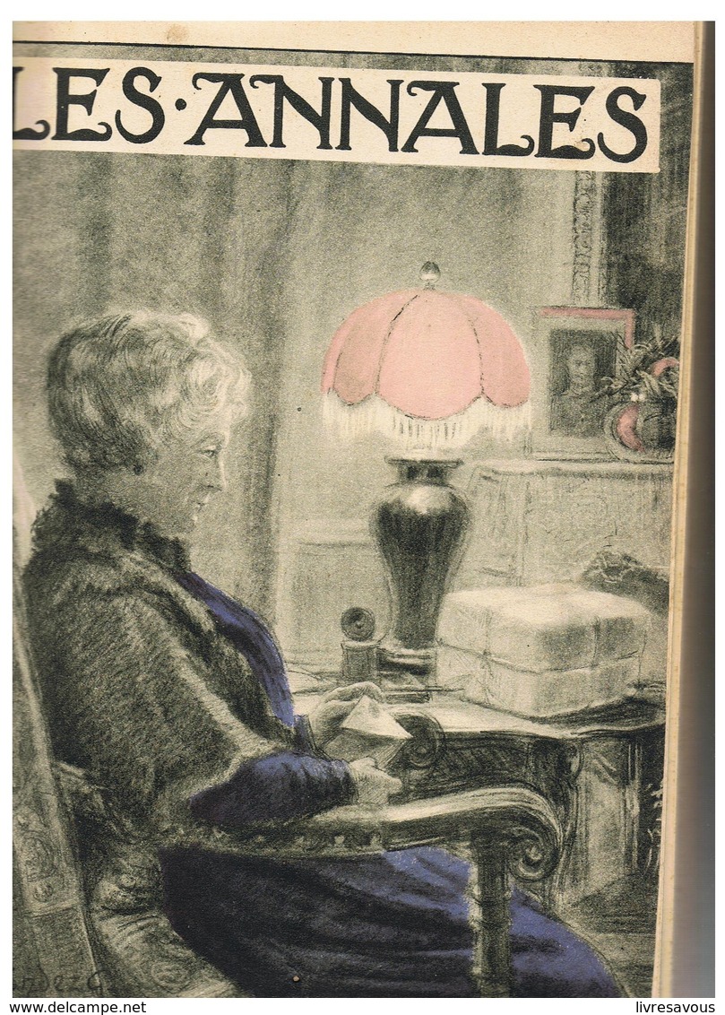 LES ANNALES 1916 Du N°1697 Du 02/01 Au N°1722 Du 25/06 - Autres & Non Classés