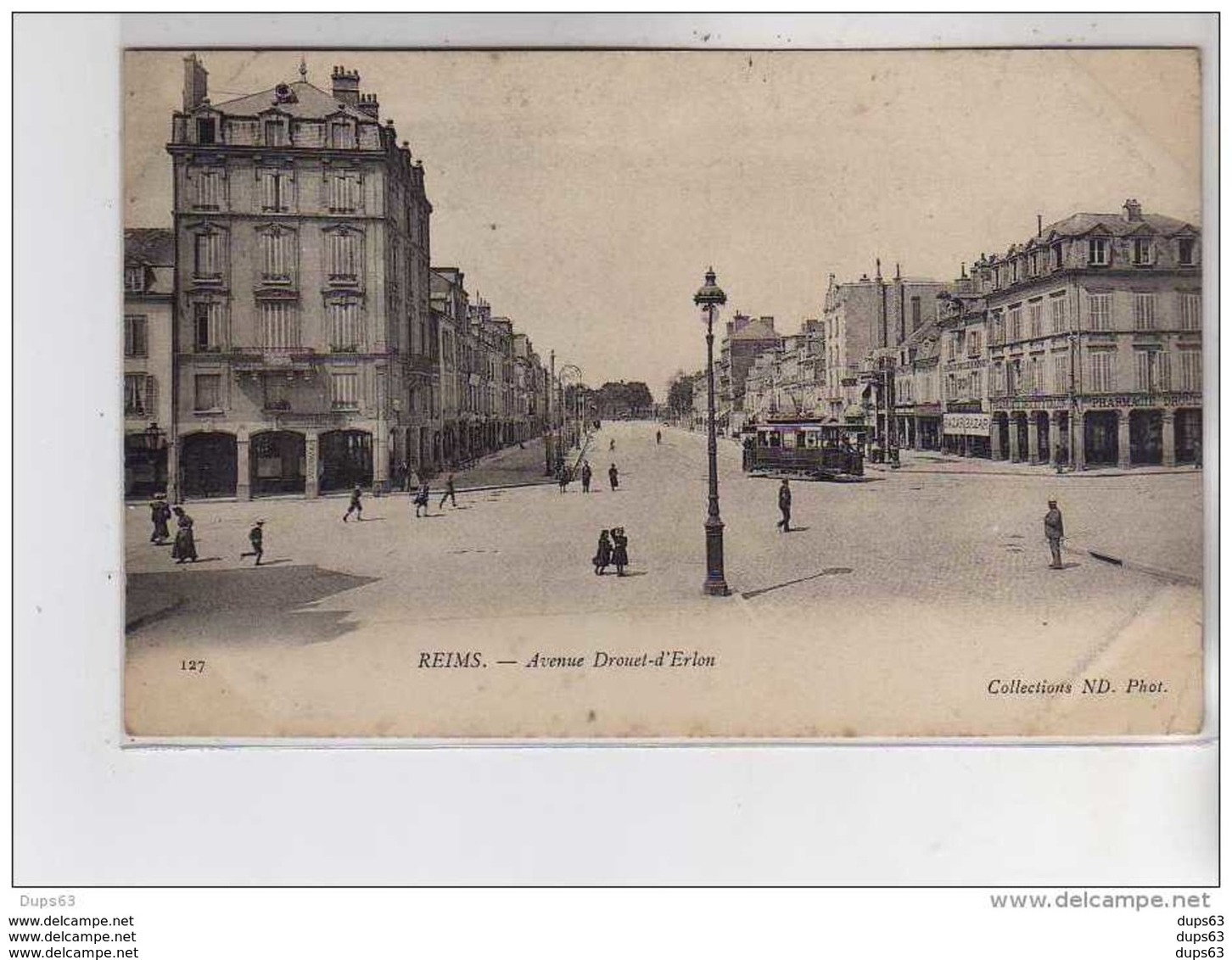 REIMS - Avenue Drouet D'Erlon - Très Bon état - Reims