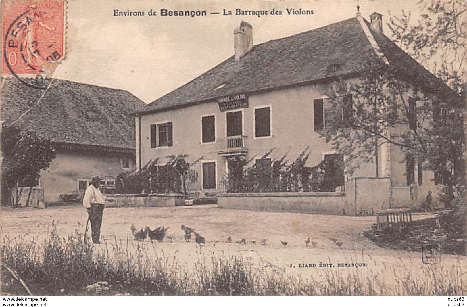 Environs De Besançon - La Barraque Des Violons - état - Other & Unclassified