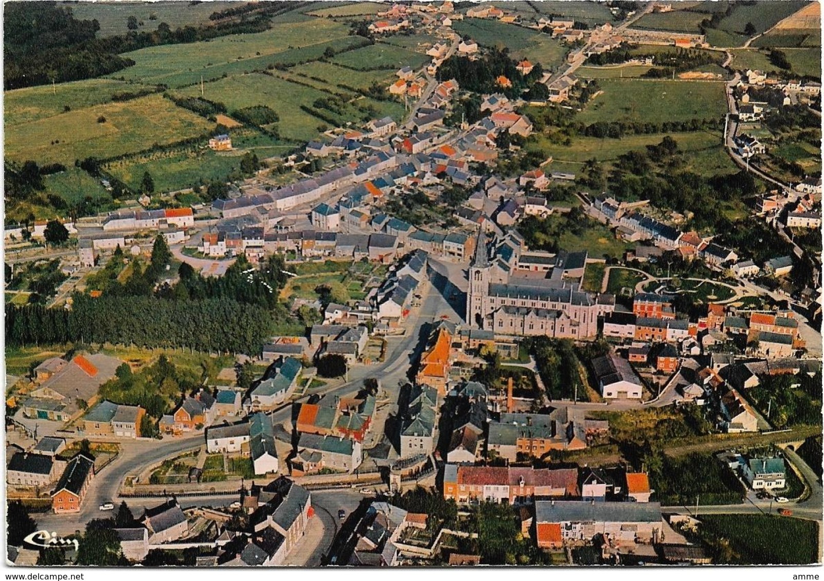 Cerfontaine   *  Panorama Aérien  (CPM) - Cerfontaine