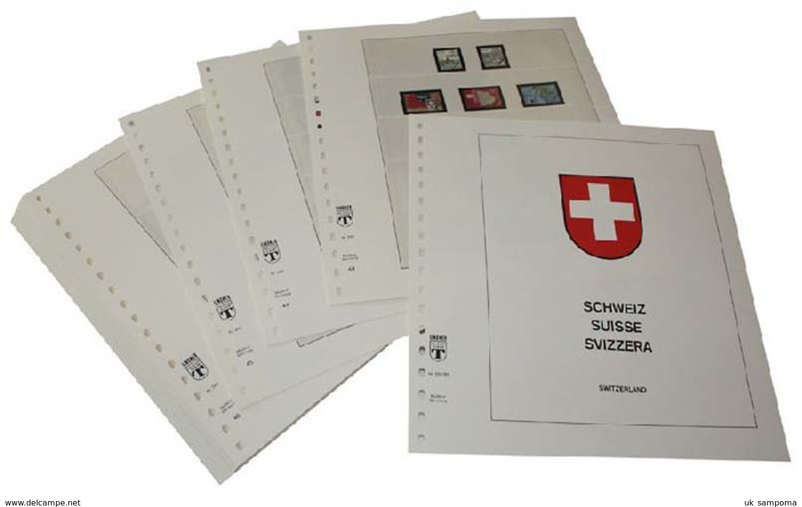 Lindner-T Supplement Switzerland Year 2019 - Pre-printed Pages