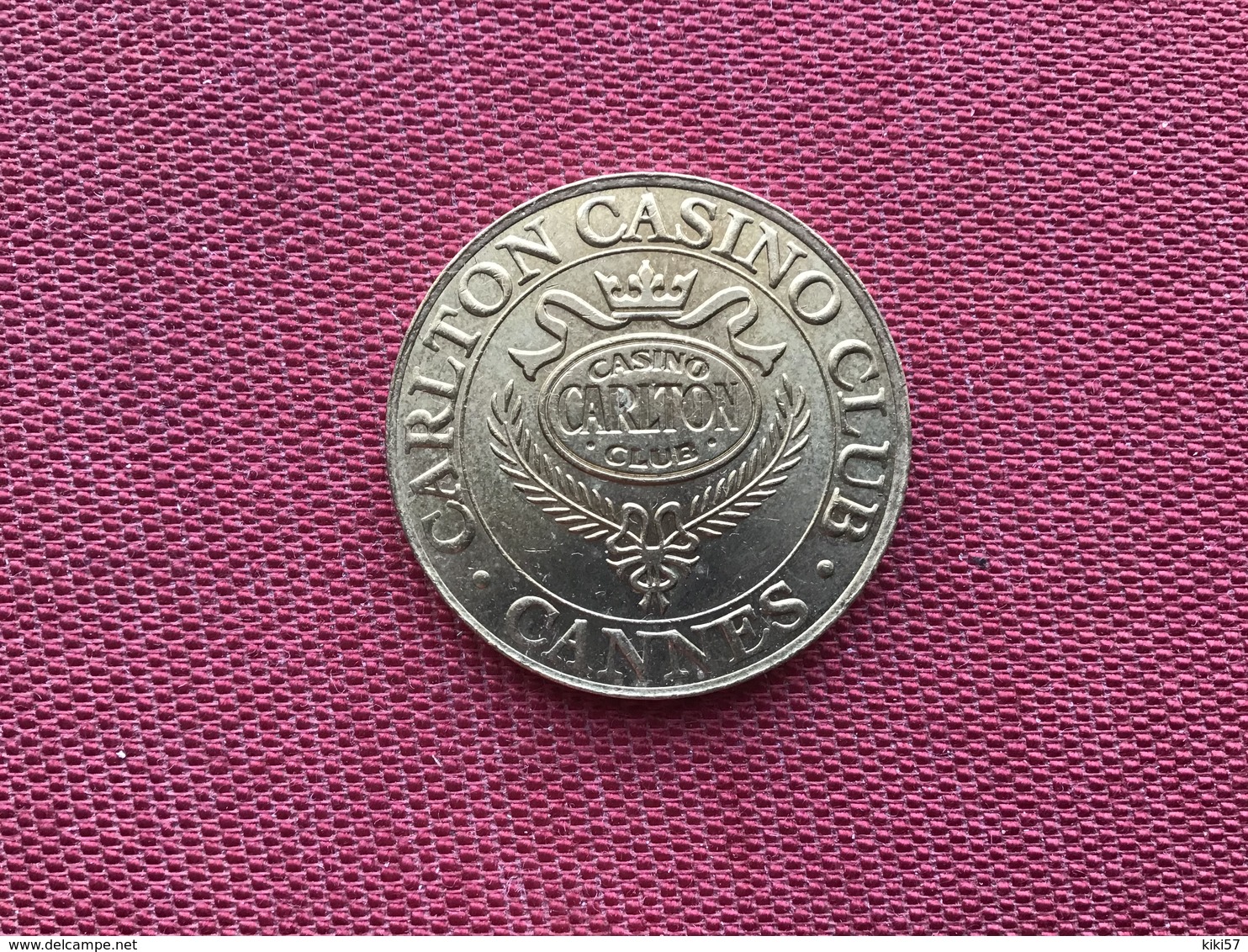 CANNES Jeton Du Charlton Casino Club 5 Francs RARE - Casino