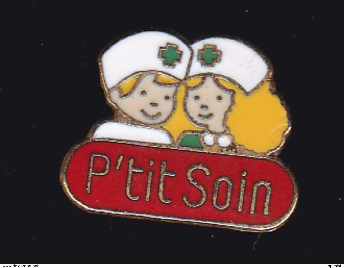 61150- Pin's.P'tit Soin.medical.infirmiere. - Medical