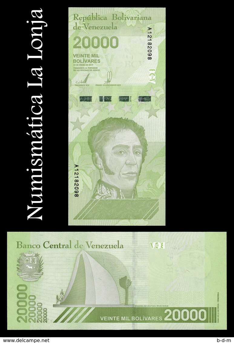 Venezuela 20000 Bolívares 2019 Pick New SC UNC - Venezuela