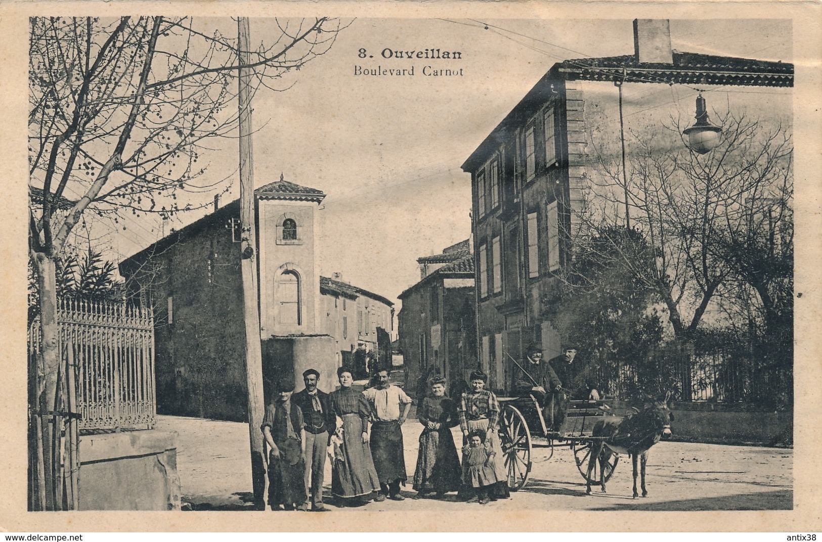 J21 - 11 - OUVEILLAN - Aude - Boulevard Carnot - Autres & Non Classés