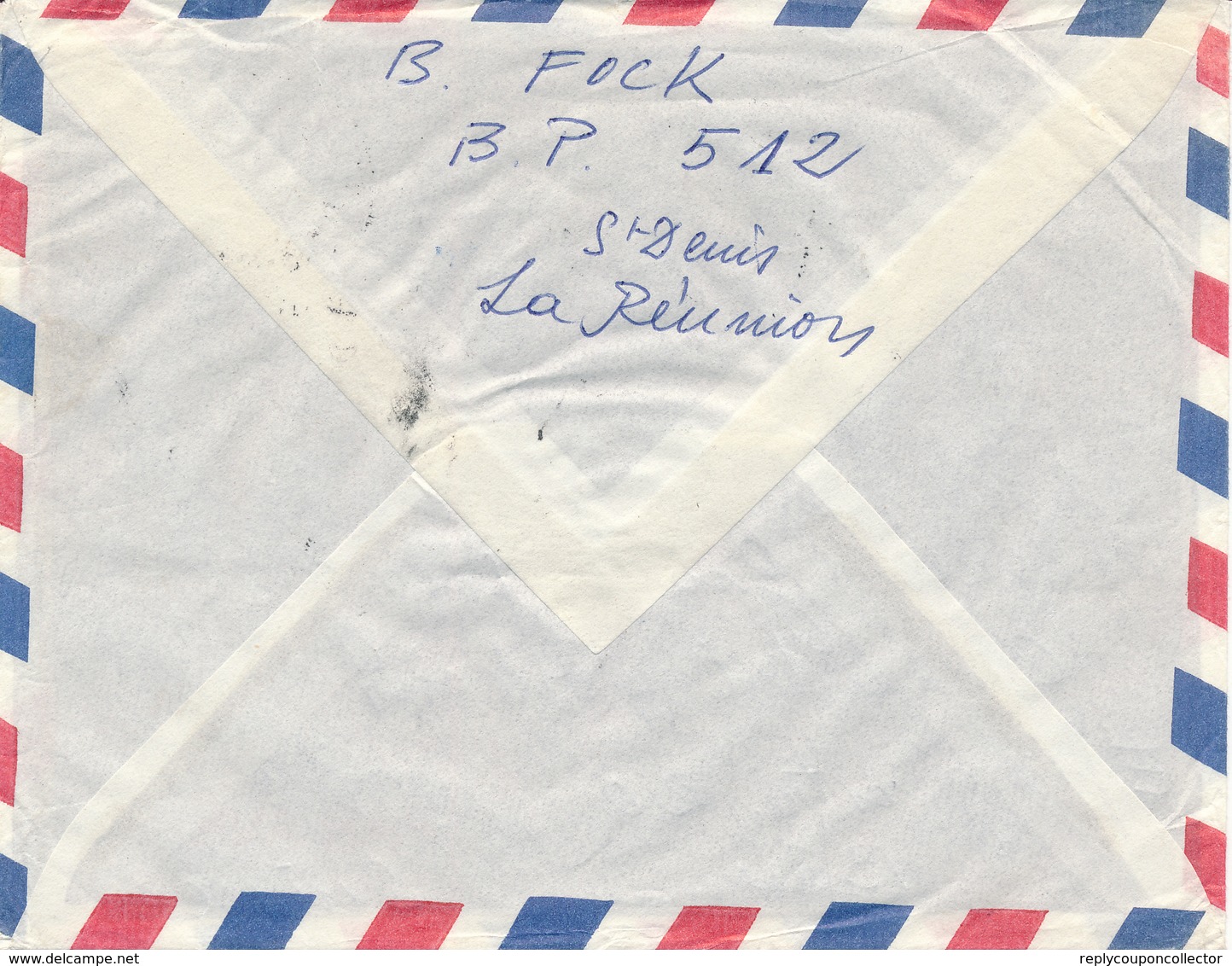 ST. DENIS / REUNION  -  1960  ,  Luftpost Nach Basel / Suisse - Lettres & Documents