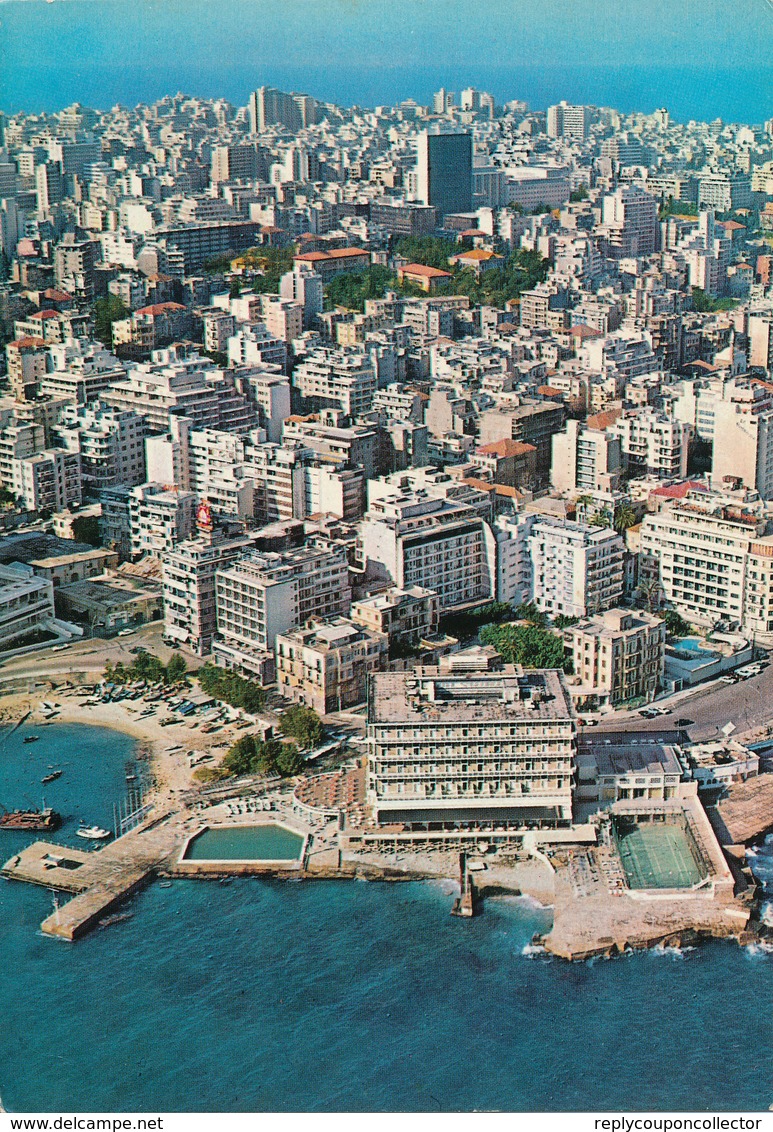 LIBANON / BEYROUTH  -  1971 , AK Nach Berlin - Lebanon