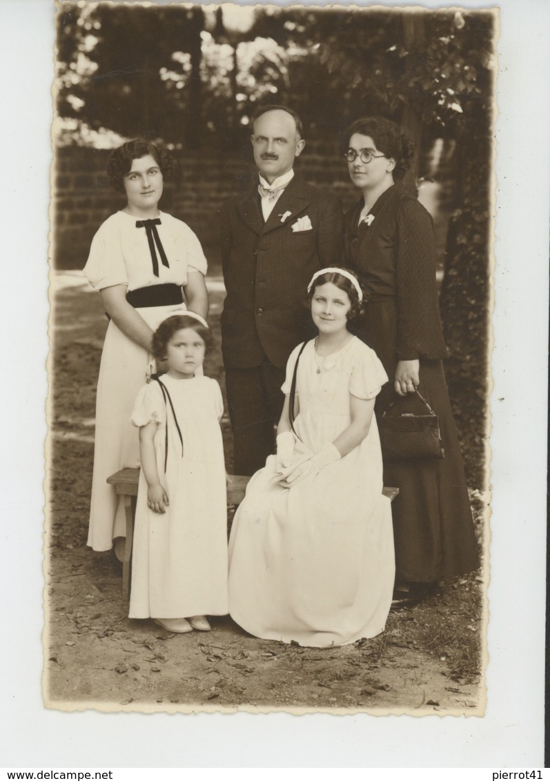 BAYARD - Belle Carte Photo Portrait De Famille Réalisé à BAYARD En 1937 - Autres & Non Classés