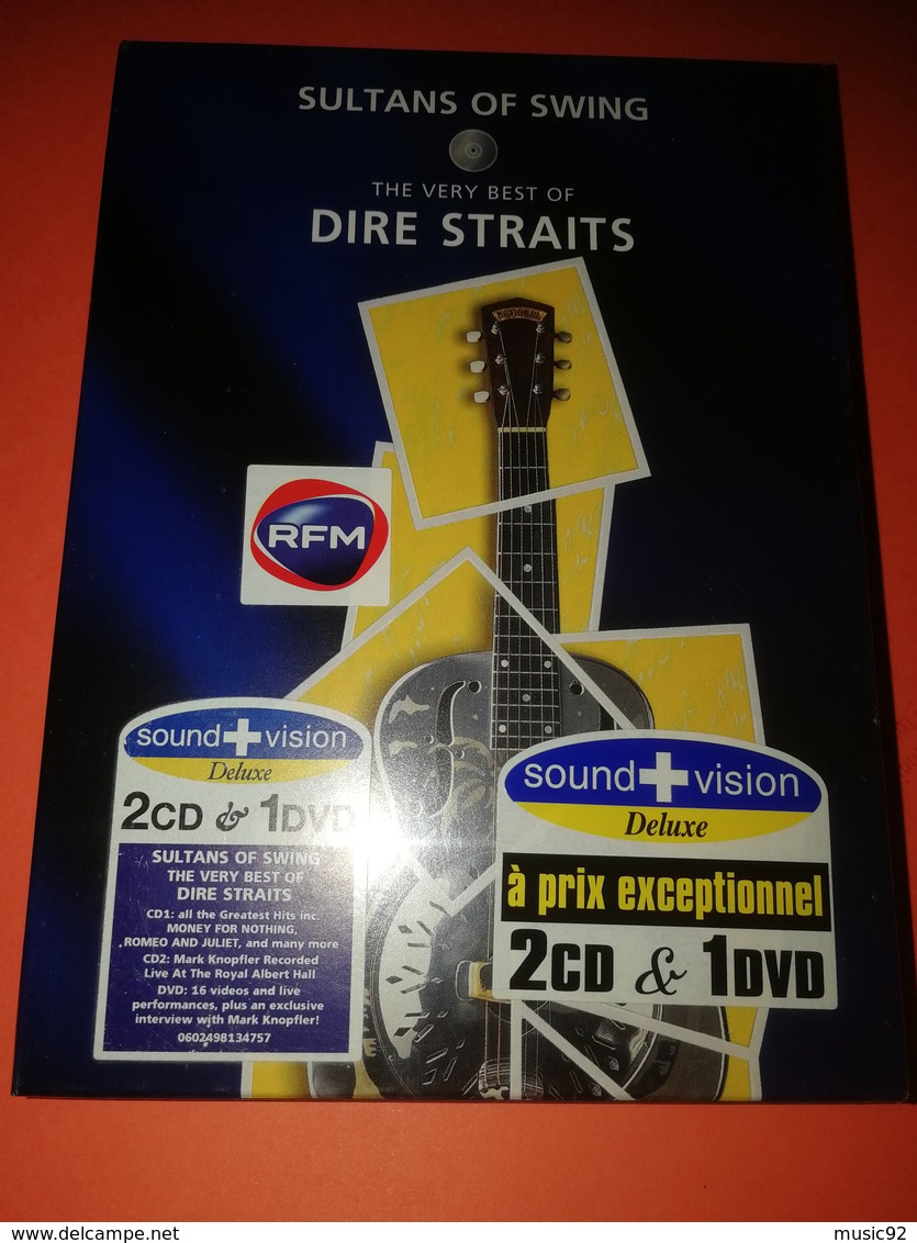 Dire Straits - X2 CD & 1 DVD - Sultants Of Swing- Neuf - DVD Musicaux