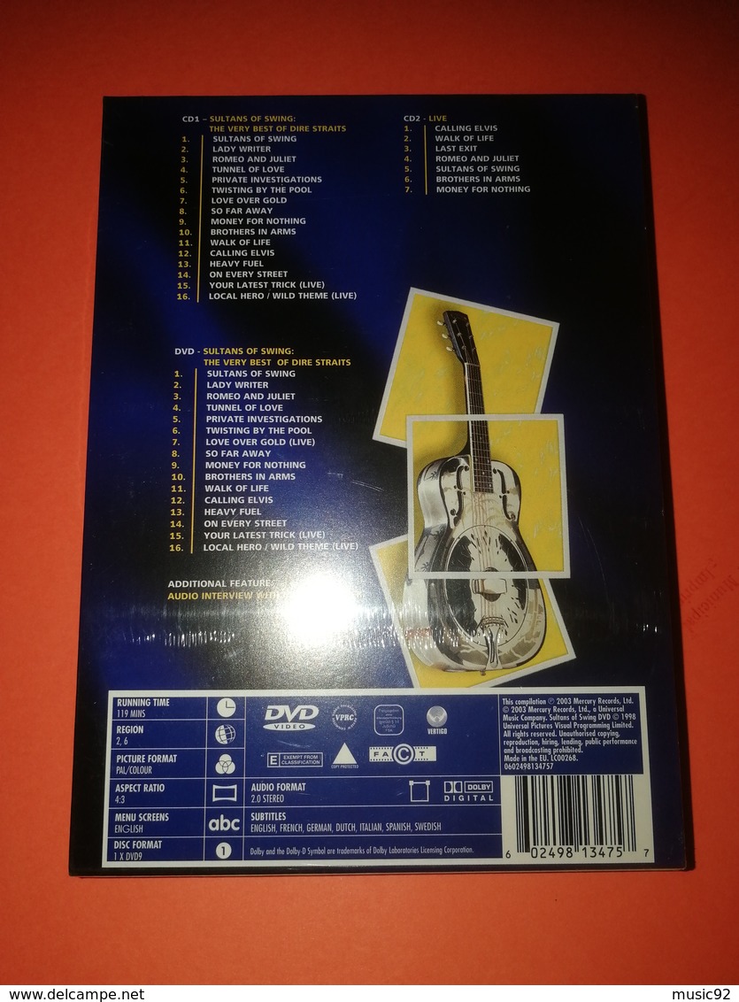 Dire Straits - X2 CD & 1 DVD - Sultants Of Swing- Neuf - DVD Musicaux