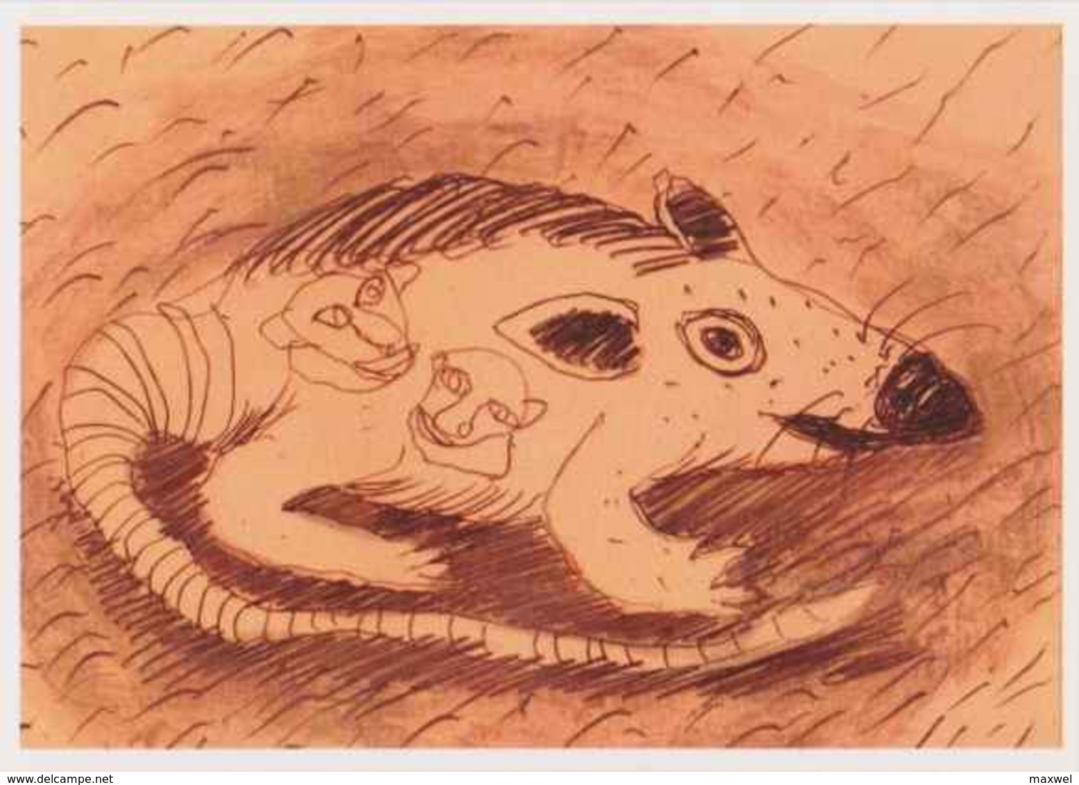 Cpm 1741/464 ERGON - Rat - Souris - Animal - Bête - Illustrateurs - Illustrateur - Ergon