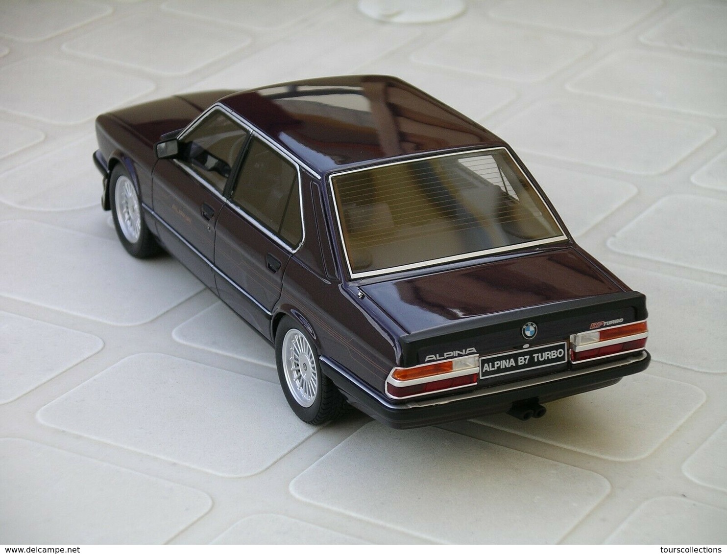 BMW E28 Alpina B7 Turbo Violet , Voiture Miniature OTTO (de Marque Ottomobile) échelle 1:18 En BOITE 1/18 - Autres & Non Classés