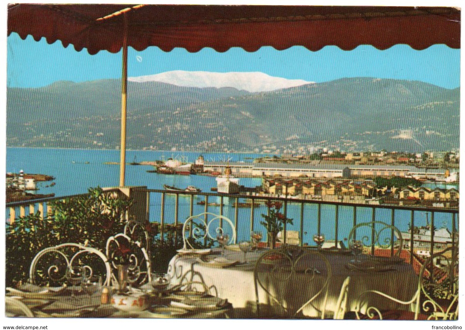 LIBAN/LEBANON - BEYROUTH/BEIRUT- THE HARBOUR/LE PORT SEEN FROM THE TERRACE OF THE LUCULLUS RESTAURANT (PHOTO SPORT) - Libano