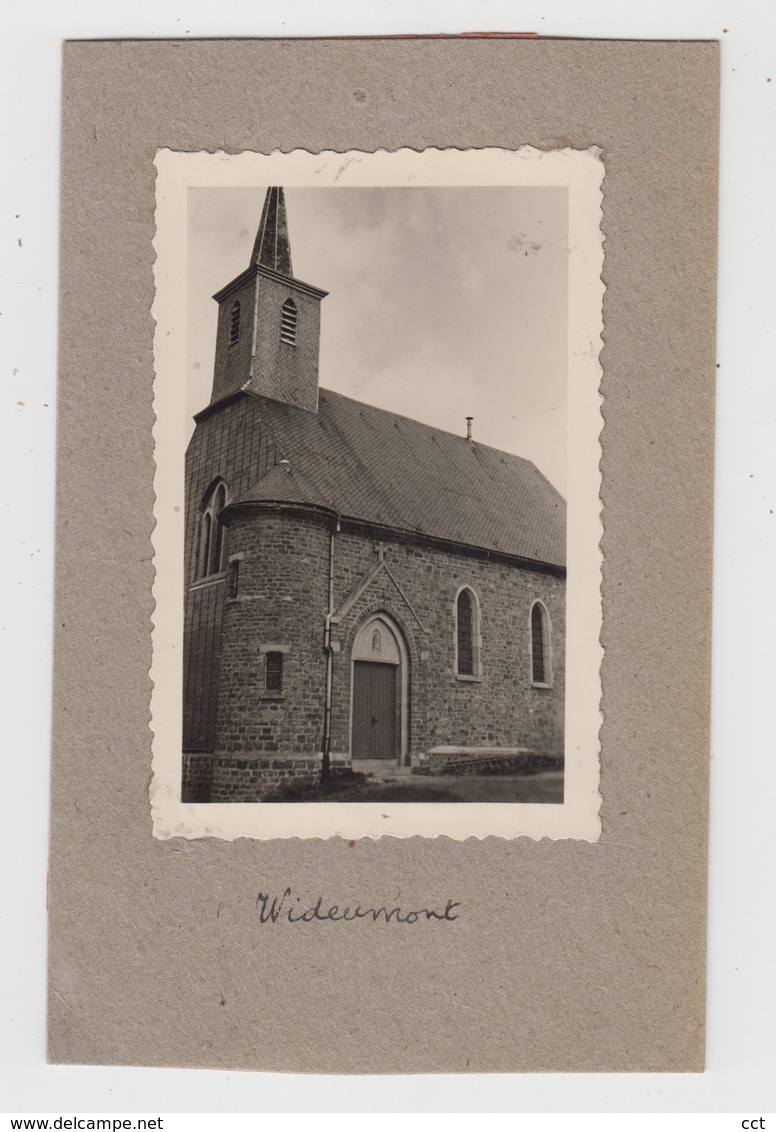 Wideumont  Libramont-Chevigny     PHOTO De L'église Et Ses Environs - Libramont-Chevigny