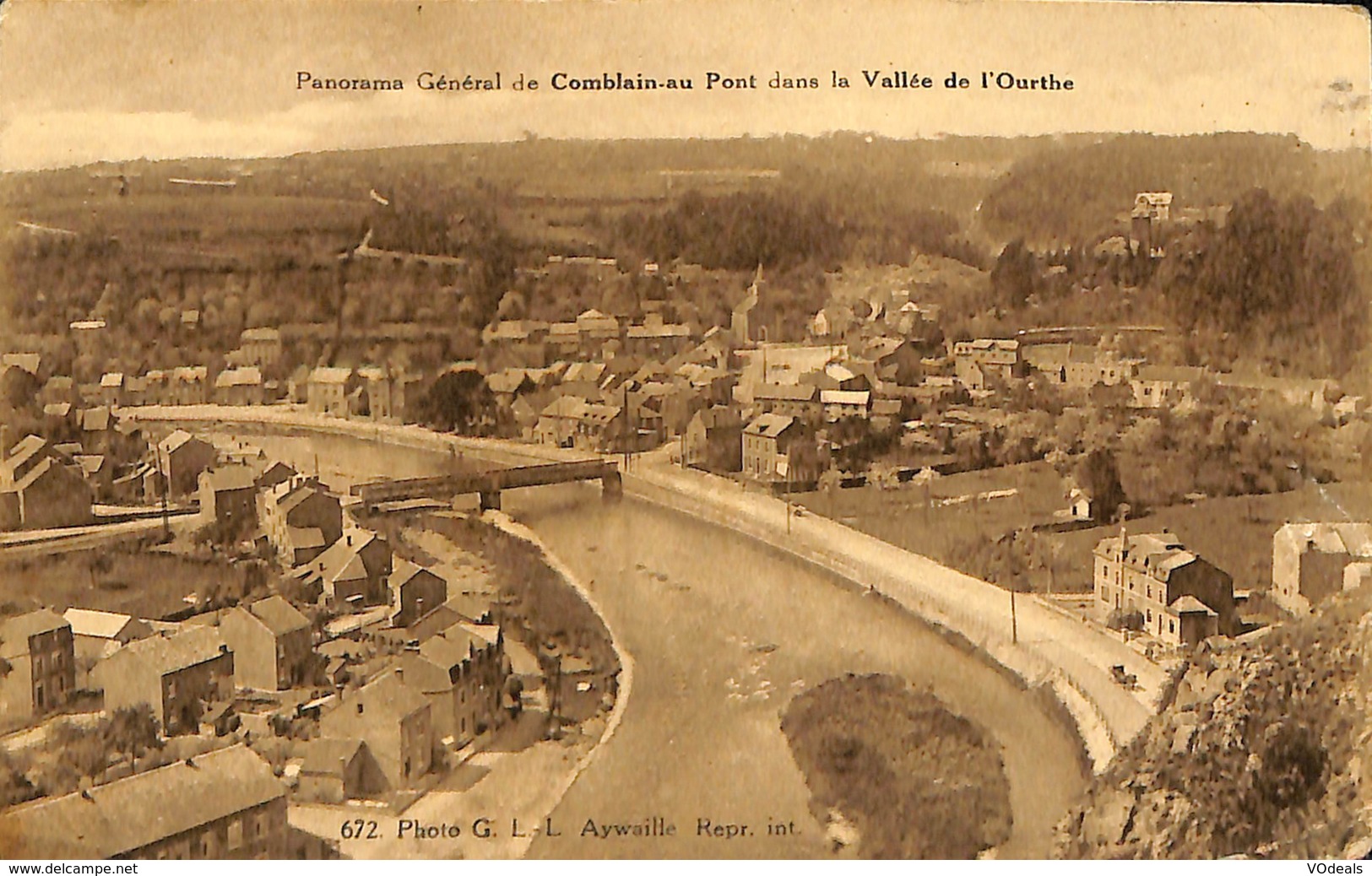 CPA - Belgique - Comblain-au-Pont - Panorama - Comblain-au-Pont