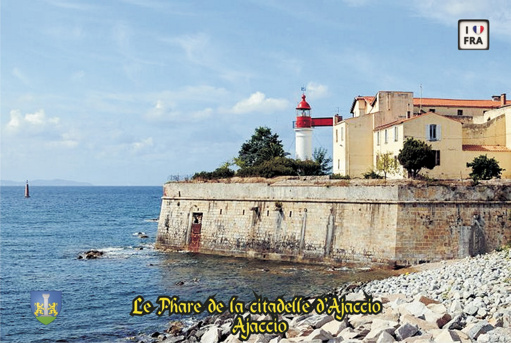 Set 6 Cartes Postales, Phares, Lighthouses Of Europe, France, Ajaccio, Le Phare De La Citadelle D'Ajaccio - Fari