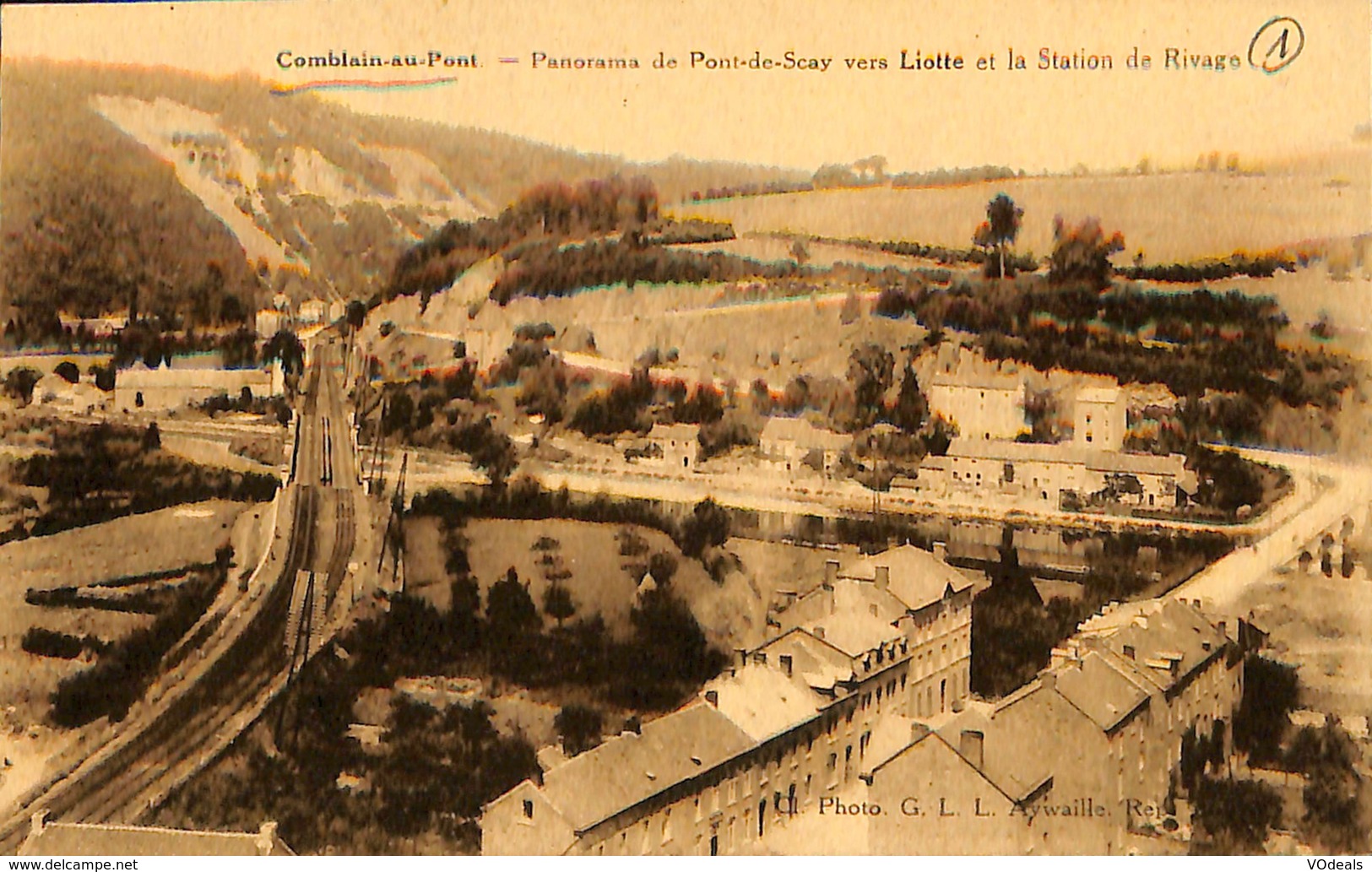 CPA - Belgique - Comblain-au-Pont - Panorama - Comblain-au-Pont