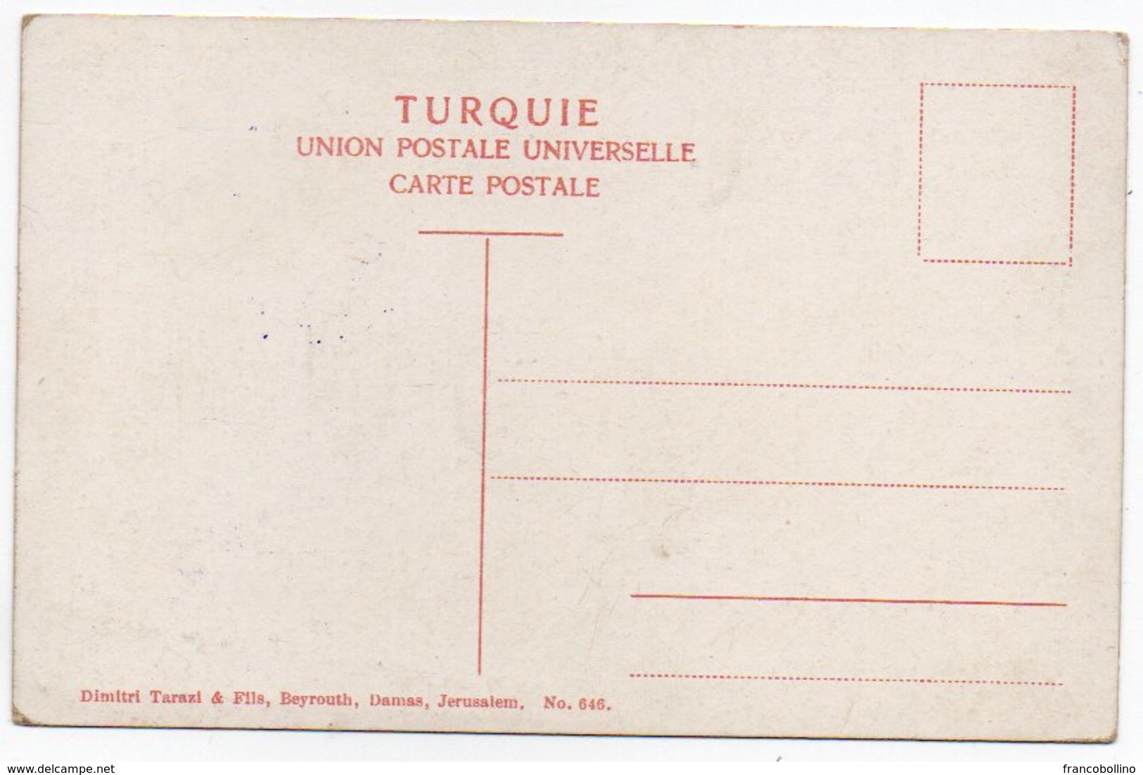 LIBAN/LEBANON - VUE DE BEYROUTH/BEIRUT ET DE L'EGLISE AMERICAINE / CANNONIERA CURTATONE 1908 - Libano