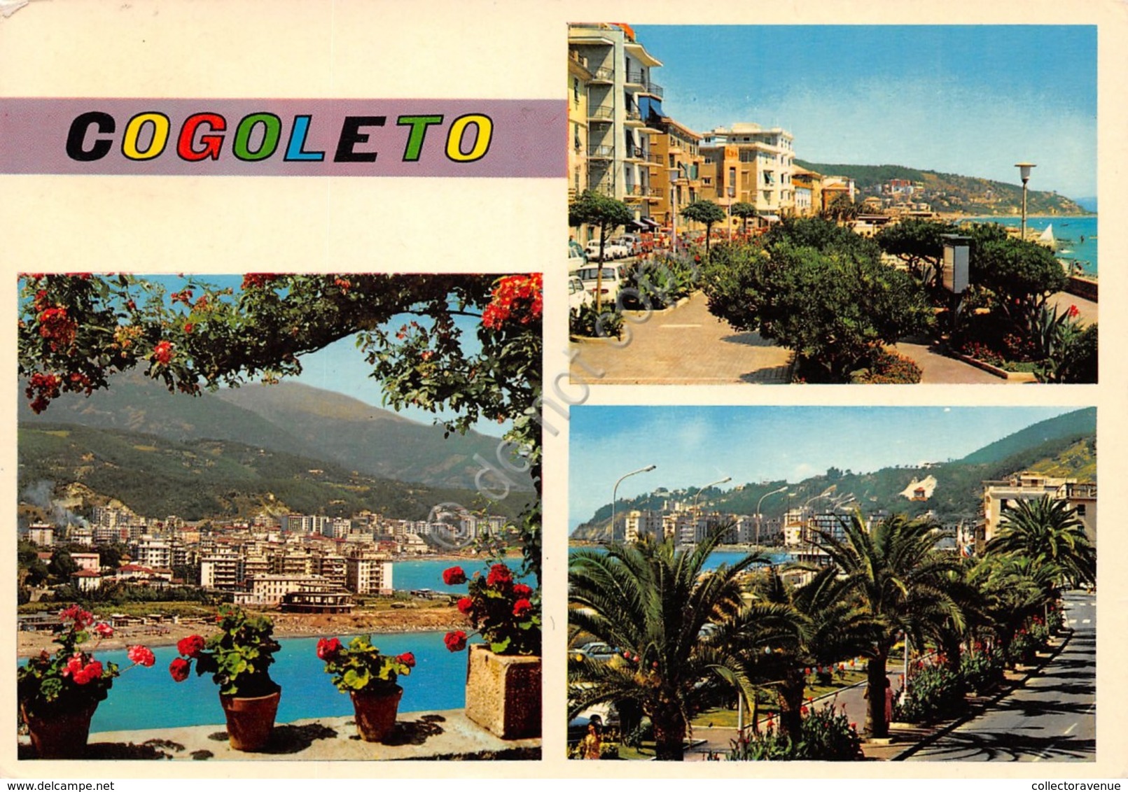 Cartolina Cogoleto Vedute Lungomare 1978 (Genova) - Genova