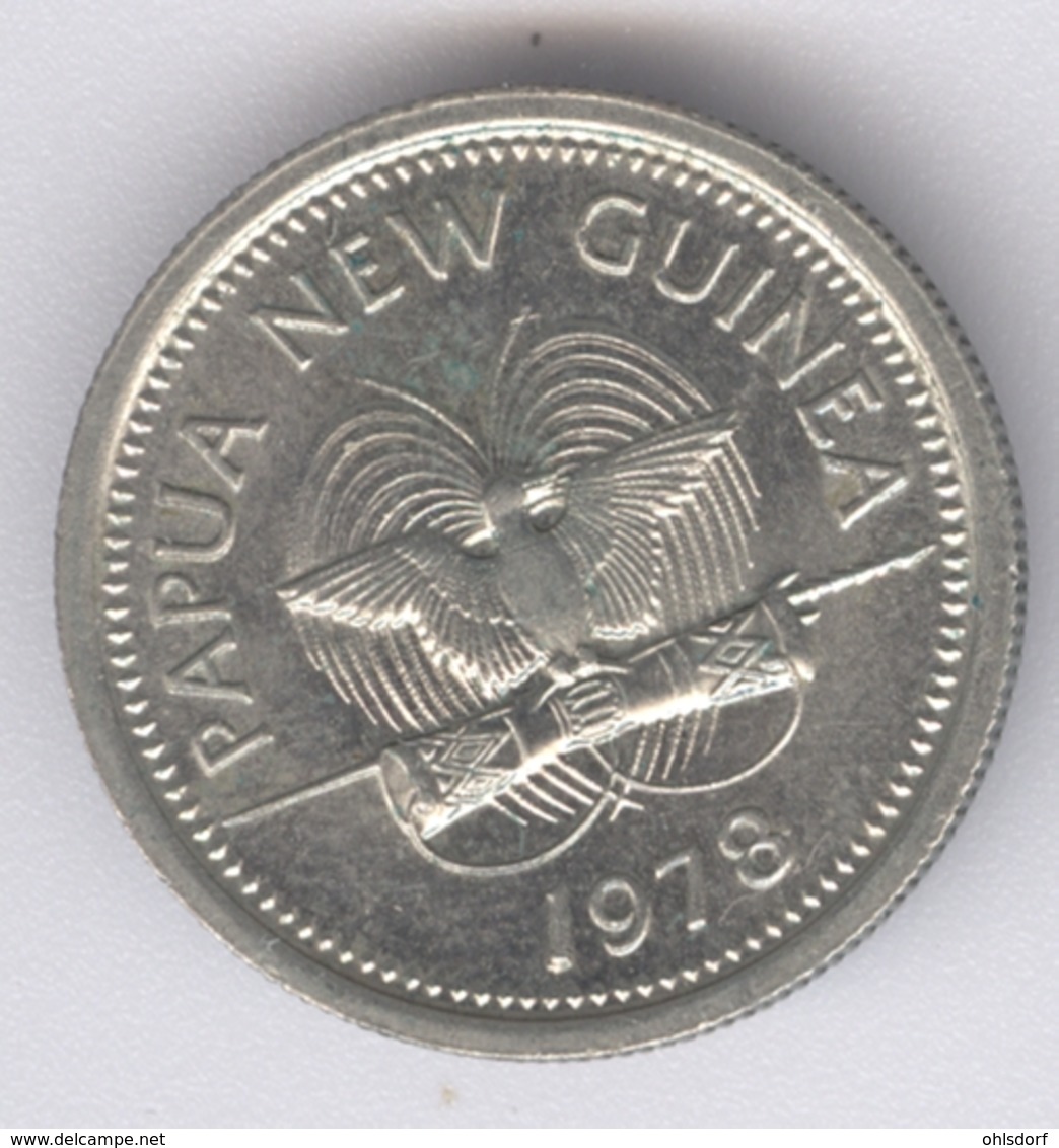 PAPUA NEW GUINEA 1978: 5 Toea, KM 3 - Papua New Guinea