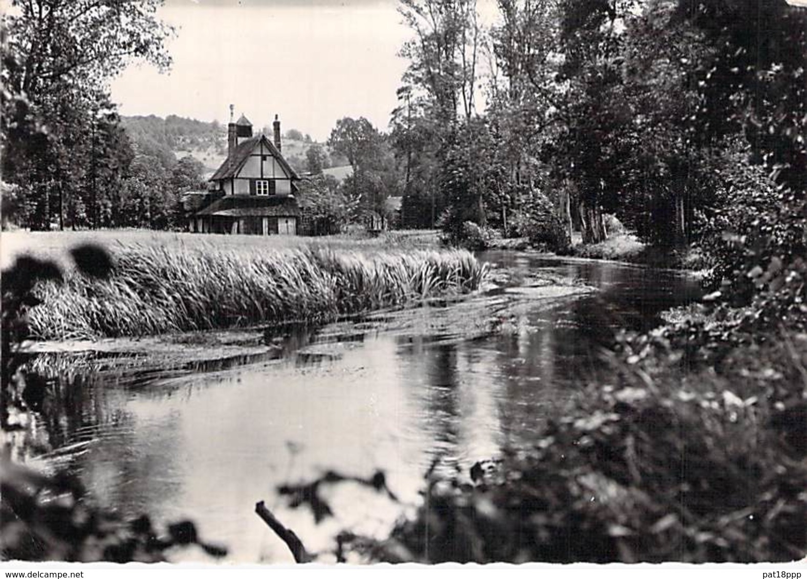 27 - PONT ST PIERRE : Vue Sur L'Andelle - CPSM Village (1.150  H) Dentelée Noir Blanc Grand Format 1954 - Eure - Other & Unclassified