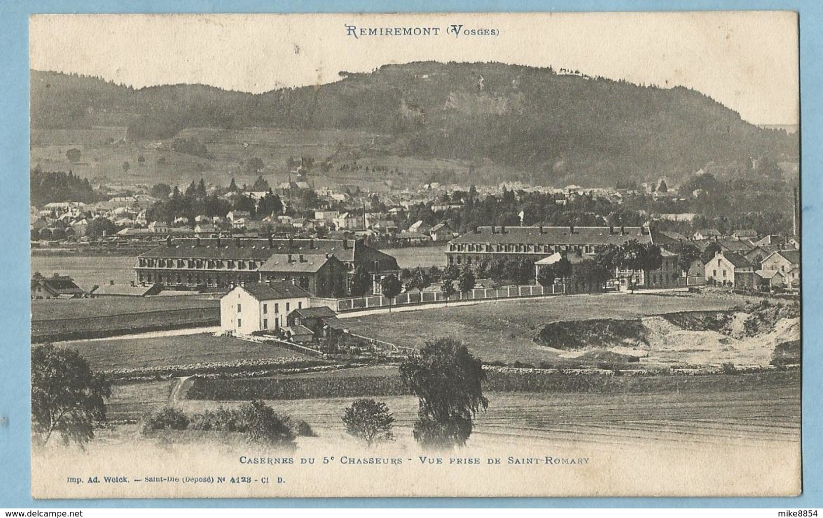 TH0514   CPA  SAINT-ETIENNE-LES-REMIREMONT  (Vosges)  CASERNES DU 5e CHASSEURS - VUE PRISE DE SAINT-ROMARY  +++ - Saint Etienne De Remiremont