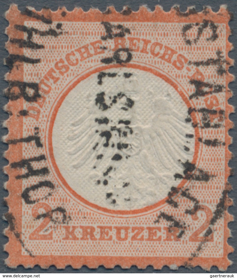 Baden - Postablagestempel: CARLSRUHE-MÜHLB. THOR, Sehr Seltener Postablagestempel Zentrisch Auf Klei - Other & Unclassified