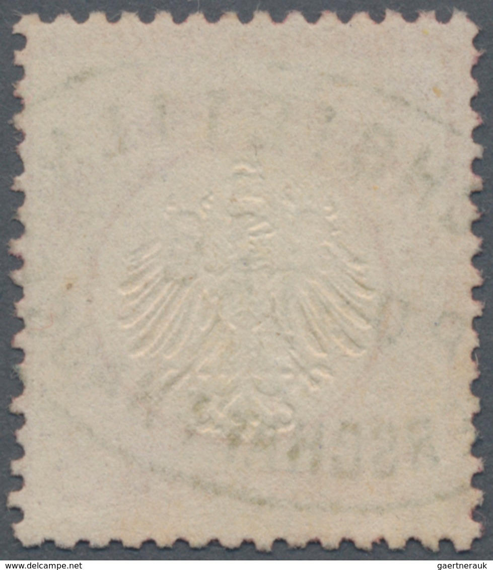 Baden - Postablagestempel: EICHSTETTEN POSTABL: OBERSCHAFFHAUSEN Ovaler Blauer Stempel Zentrisch Auf - Other & Unclassified